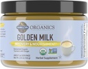 Garden of Life Organics Golden Milk Recovery & Nourishment Poudre - 44mg Curcumine curcuma (95 % Curcuminoides), Ashwagandha - Organic Non-OGM Vegan & sans gluten suppléments à base de plantes, 30 portions