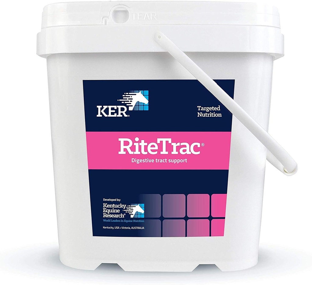 Kentucky Hippique Recherche RiteTrac: Soutien total au piège digestif pour chevaux, 6 kg (50 portions)