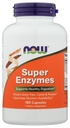 MAINTENANT Suppléments, Super Enzymes, Formulés avec Bromelain, Bile d'Ox, Pancréatine et Papaine, Super Enzymes, 180 Capsules