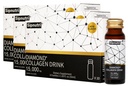 Boissons de collagène liquide diamant, 15000 mg de peptides de collagène marin hydrolysés avec vitamine C, grenade, ongles de peau sains des cheveux Bones support, 50 ml x 10 bouteilles (3 boîtes)