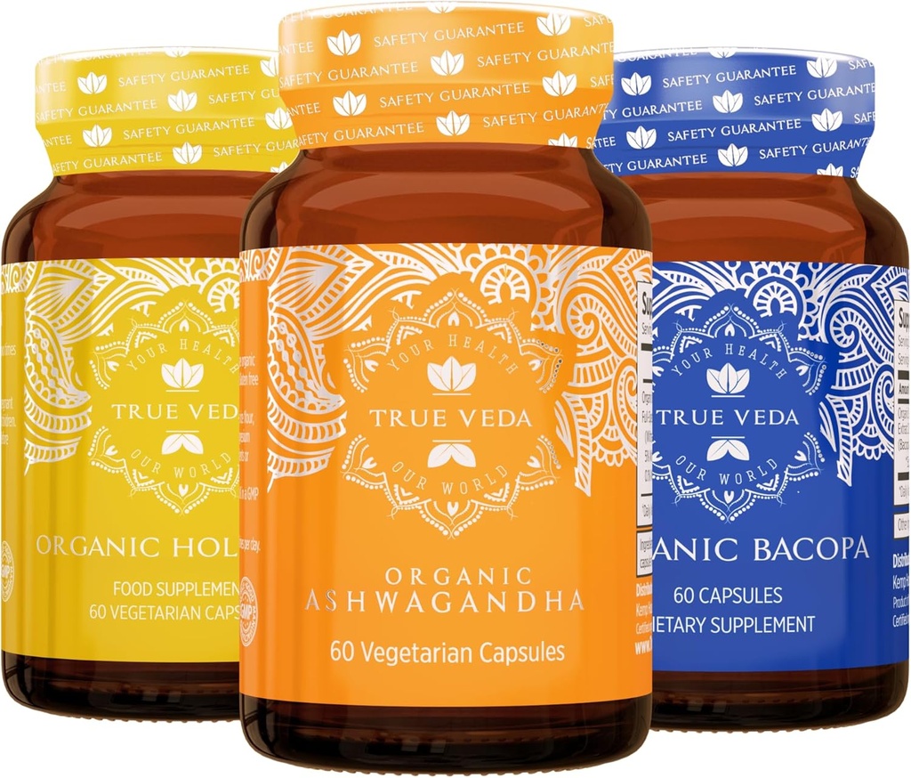True Veda Relaxation Bundle USDA Organic (en anglais seulement) Multi-Award-Winning (en anglais seulement) Ashwagandha KSM-66® (en anglais seulement)