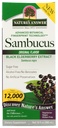 Réponse de la nature Sambucus Elderberry Sirup 16 Ounce de Grande Dégustation Supplément de Support Immunissable d'Antioxydant, Vegan, Sans gluten, Fabriqué aux États-Unis