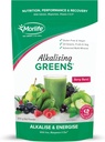 Morlife Alkalising Greens Powder Supplement, Berry Burst, 20 Super Greens, Fruits et Légumes, Pré & Probiotiques, Principales Alkalising Minerals, Formule Végétarienne Superfood, 7 oz, 20 portions