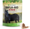 Silver Lining Herbs Infla-Aid for Horses – Natural Anti Inflammatory Supplement for Inflammation Relief – Supports Recovery, Comfort, and Mobility in Muscles, Tendons & Joints – 1 lb Bag (60 Servings)