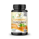 Curcumine curmérique pure 1000 mg Extrait de poivre noir 95% CURCUMINOIDS, non OGM, absorption accrue, sans gluten, 500mg 60 Capsules de légumes