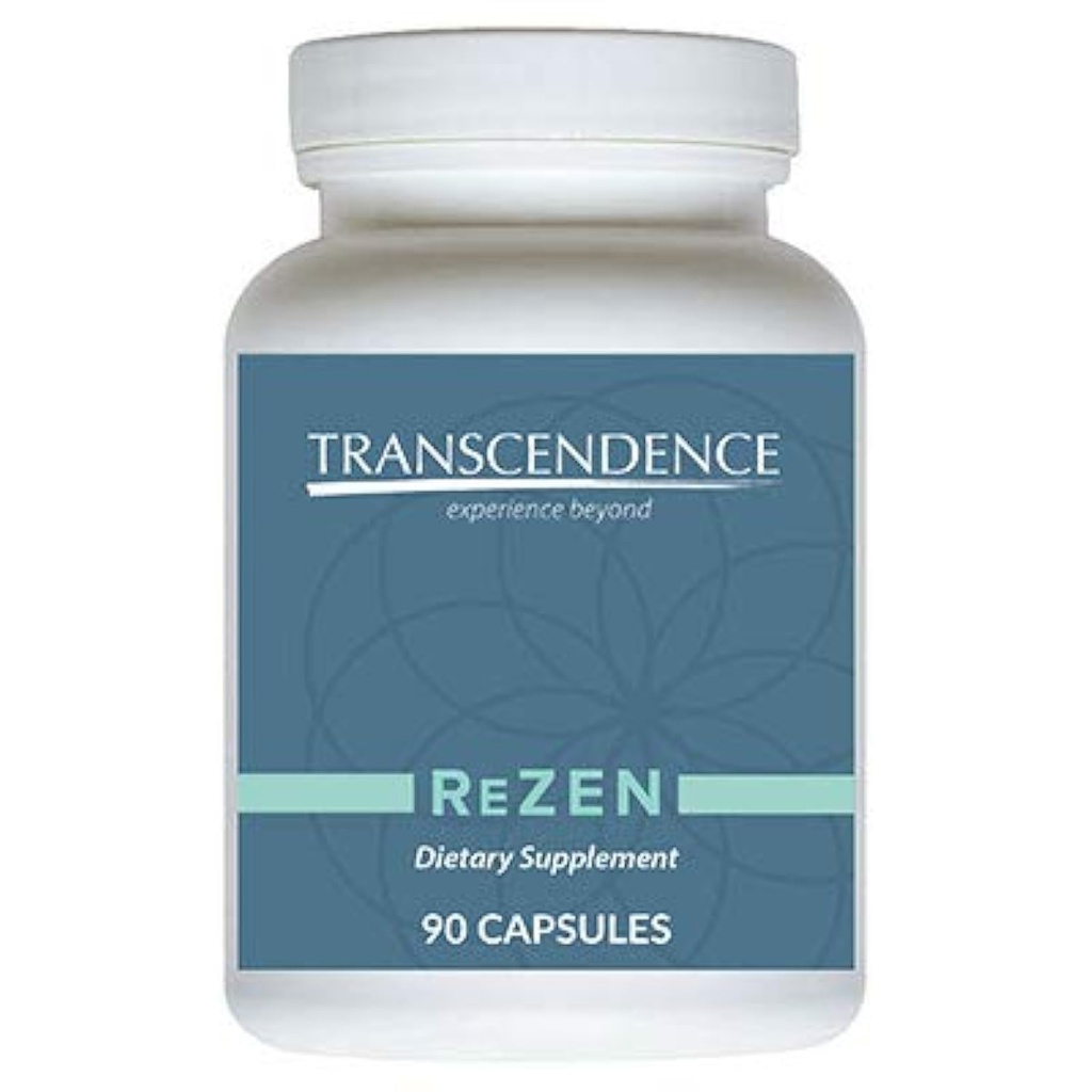 TRANSFORMATION DU GÉNÉSIS DE BONNE SANTE REZEN supplément enzymatique, formule de transcendance naturelle avec vitamine B6 soutenant un système nerveux sain, 90 capsules