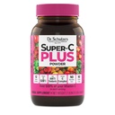 Super-C Plus du Dr Schulze - Supplément de vitamine C pour le soutien immunitaire - Santé de la peau et soutien antioxydant - Formule à haute puissance - Superaliments végétaux - Sans gluten et végétalien - 2 oz (20 portions)