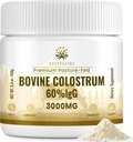 Supplément en poudre de koroppssund Bovine Colostrum 3000 mg - Extra High 60% IgG Bovine Colostrum - Gut, os, exercice, Immune - 50 portions (1 bouteille)
