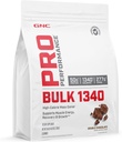 GNC Pro Performance Bulk 1340 Mass Gainer Protéines Poudre, 50g, Sans gluten, Whey, Créatine, BCAA, 3ème partie testée, Récupération et croissance musculaires, Micronutriments, Double chocolat, 9 portions