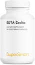 Supersmart - EDTA Zeolite 98% (formule avancée) - avec le chardon et le persil de lait - supplément de haute puissance (à haute puissance) fabriqué aux États-Unis