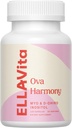 Harmonie OVA - Myo & D Capsule Chiro Inositol - Rapport 40:1 - Soutien de la fonction ovarienne - Balance hormonale - 120 Capsules supplémentaires d'inositol