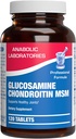 Haute absorption Glucosamine Chondroitine MSM - Formule clinique Bone Tendon et Ligament Supplément avec MSM Glucosamine Chondroitine - Non-OGM sans gluten et fabriqués aux États-Unis - 120 portions