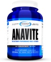 Gaspari Nutrition Anavite, Sports Multi-Vitamin with Amino Acids, Beta-Alanine and L-Carnitine, Enhanced Performance and Recovery (New Smaller Size, 30 Servings)