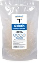 Nutricost Empty Capsules Gelatin Size 1-500 Clear Empty '1' Gel Capsules - Kosher, Non-GMO, Soy Free, Gluten Free