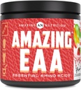 Amazing EAA Essential Amino Acids | 8 Grams EAA's Per Serving | 30 Servings | 330 Grams Powder Supplement | Made in USA (Natural Fruit Punch)