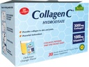 CollagenC® Collagen Peptides Hydrolysate Powder Supplement - Premium Quality Source of Antioxidants - for Immune Support, Skin, Hair, Nails & Joints support 30 sachets Pack