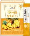 RAWEL Well Up Fermentation Digestive Enzymes (3g x 30ea) / (Cruch Choco/Pineapple) (3g 30sticks, Pineapple)