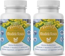 Suppléments parfaits – Perfect Rhodiola Rosea – 60 Capsules – Supplément Adaptogène naturel – Augmente l'énergie – Mieux Focus – 2 Pack