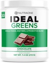 NutraOne Verts Idéal Antioxydants et suppléments de poudre de vert de nutrient-Rich (chocolat- 30 portions)