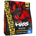 Masse mutante en poudre de protéines de gain de poids - haute teneur en poudre de protéines de calories pour masse musculaire - Crème glacée de vanille - 5 livres