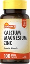 Sundance Calcium Magnésium Zinc.. 100 Caplets. Supplément minéral essentiel.