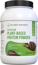 Premium Plant-Based Protein Powder - 100% Vegan, No Artificial Flavors, Gluten-Free and Dairy-Free (2 lbs, Chocolate Shake)