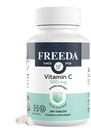 FREADA Vitamine végétalienne C 500mg – Soutien immunitaire casher et antioxydant – Aide à maintenir une peau et des cheveux sains, soutient l'absorption de fer – Pas de gluten, pas de lactose, pas d'arôme artificiel ou de couleur – 250 comprimés