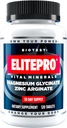 Biotest ElitePro Magnésium-Zinc 430mg x 30 portions - Chelates vérifiées par Albion