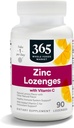 365 par marché des aliments entiers, LOunceenges Zinc Vitamine C, 90 Compte