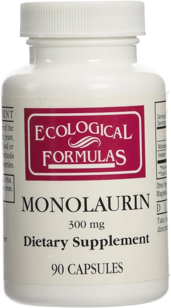 Formules écologiques/Recherche cardiovasculaire Monolaurin 90c