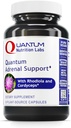 Quantum Nutrition Labs Quantum Adrénal Support- Suppléments de soutien de la santé adrénale, soutien pour la fatigue et promouvoir le calme, les vitamines adrénales Gland, Rhodiola Rosea, Organique - 60 Capsules Vegan