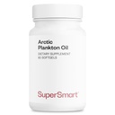 Supersmart - Huile de plancton de l'Arctique 1000mg par jour (breveté) - Plus de nutrition que le poisson et supplément d'huile de krill - avec acides gras oméga-3, EPA, DHA et SDA