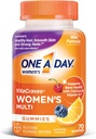 Un jour Femmes VitaCraves Multivitamine Gummies, Supplément avec la vitamine A, vitamine C, vitamine D, vitamine E et zinc pour le soutien de santé immunitaire*, calcium et plus, 70 nombres