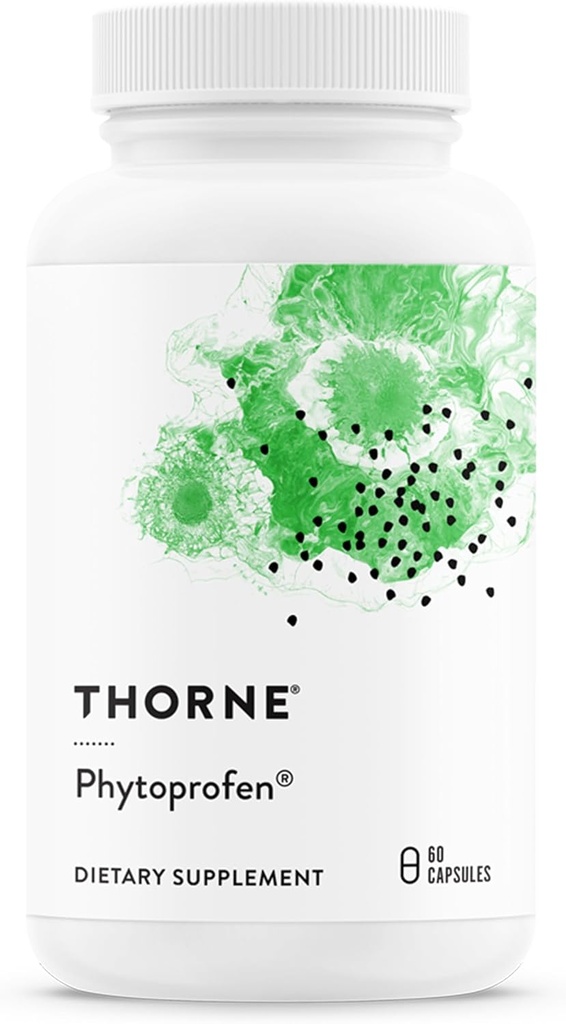 THORNE - Phytoprofène - Mélange botanique de gingembre, de boswellie et de curcumine - Soutient la santé de l'équilibre cytokine et la récupération après une blessure ou une chirurgie* - Sans gluten, sans soja, sans lait - 60 capsules
