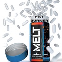 MELT - Meilleur brûleur de graisse thermogénique pour les hommes et les femmes - pilules anti-appétit pour une perte de poids rapide - supplément d'énergie et de focalisation mentale - pilules diététiques Ça marche - 60 capsules
