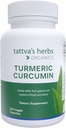 Tattva's Herbs Curcumin Turmeric 500 mg, supplément à base de plantes pour le soutien antioxydant, Curcumin Turmeric avec poivre noir pour l'absorption avancée, 1 Pack, 120 Capsules de Veggie