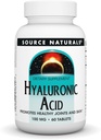 Source Naturals Acide hyaluronique, favorise la santé des articulations et de la peau*, 100mg - 60 comprimés