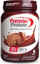 Premier Protein Powder, Chocolate Milkshake, 30g Protein, 1g Sugar, 100% Whey Protein, Keto Friendly, No Soy, Gluten Free, 24.5 oz (17 Servings)