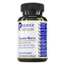 Premier Research Labs Tyrosine Matrix - L Tyrosine Supplément, L-tyrosine 944mg Capsules pour Adultes, Pinces Acide Amino avec Algae Rouge et Rhodiola Rosea - 90 Capsules Végétariennes