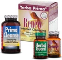 Yerba Prima Women's Renew Internal Cleansing Program - Programme de 30 jours - Kit comprenant 3 bouteilles - Detox Cleanse conçu pour le corps féminin