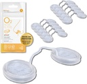 Filtres à Nez O2 avec Filtration 3M - Filtres à Nez pour Allergies - Filtre à Nasal pour Allergies - Masque à Poussière, Filtre à Fumée et Allergie (Taille Petit, Paquet de 10)