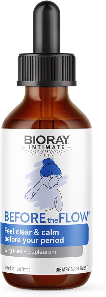 BIORAY Intime avant le débit - 2 fl oz - Diministre les symptômes normaux du SPM - Non-OGM, sans gluten