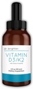 Dr. Brighten Vitamine D3/K2 — gouttes liquides hautement concentrées D3 K2 — supplément alimentaire pour le système immunitaire fort et la santé des os, 2 Fl Oz