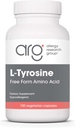 Groupe de recherche sur l'allergie L-Tyrosine - Soutien cérébral, Précurseur hormonal, Acid Amino de forme libre, Supplément de 500mg, Capsules de soutien thyroïde - 100 Compte