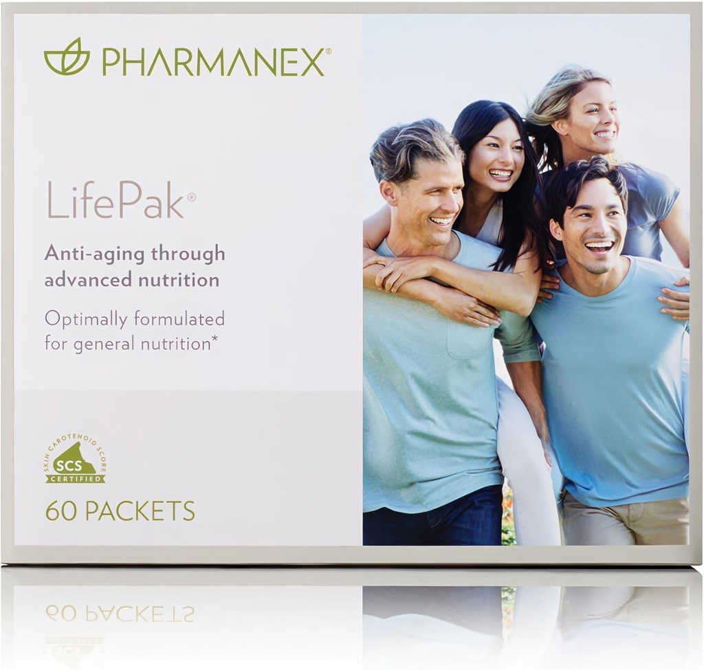 Nu Skin LifePak Supplément nutritionnel avancé pour les adultes. 60 Packets quotidiens.