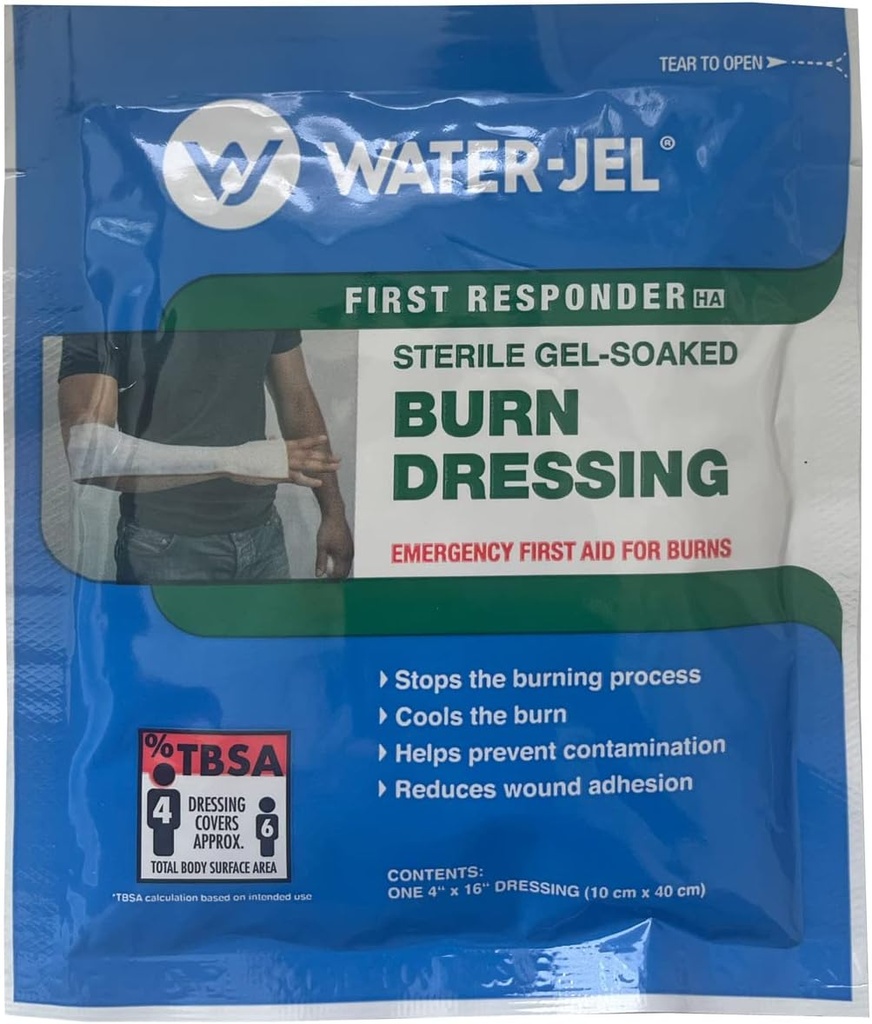 Dressing Jel Burn, stérile 4 X 16 de Rescue Essentials