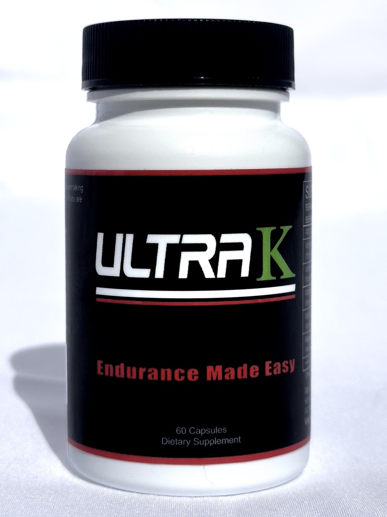 Ultra K, High Intensity Training Supplement for Endurance Athletes, Improves VO2max, Vitamins MK7, MK4, K1, Astaxanthin, Vitamin D, Best K-D Combo, 60 Capsules