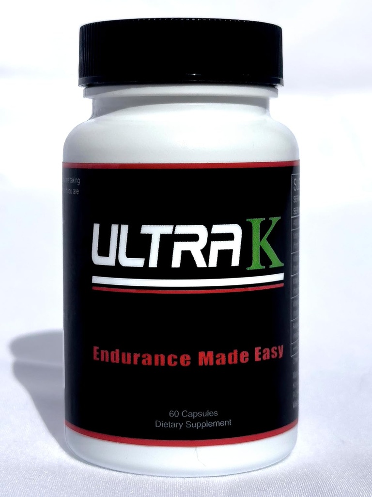 Ultra K, supplément d'entraînement à haute intensité pour les athlètes d'endurance, améliore VO2max, Vitamines MK7, MK4, K1, Astaxanthine, Vitamine D, Meilleur K-D Combo