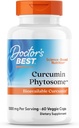Docteurs Meilleur Curcumin Phytosome, Biodisponible Curcumine, Non-OGM, Sans gluten, Sans soja, Vegan 60 capsules de légumes