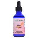 Bon état Liquid Ionic Potassium Iodide Supplément de verre de verre de Végétalien de 150 mcg par 10 gouttes de 118 portions soutient la santé thyroïde, l'énergie, l'immunité, le métabolisme de 2 oz.